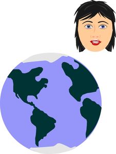Seeing The World Through Some One Elses Eyes.. Stock Images Seeing The World Through Some One Elses Eyes.. Stock Images