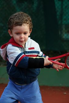 Tennis Boy Royalty Free Stock Images Tennis Boy Royalty Free Stock Images
