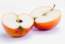 Halved Apple Royalty Free Stock Photos Halved Apple Royalty Free Stock Photos