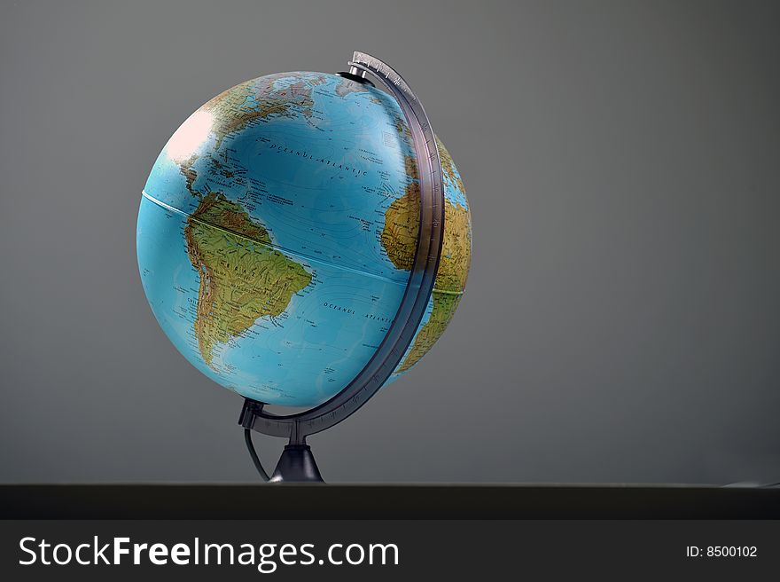 Earth globe