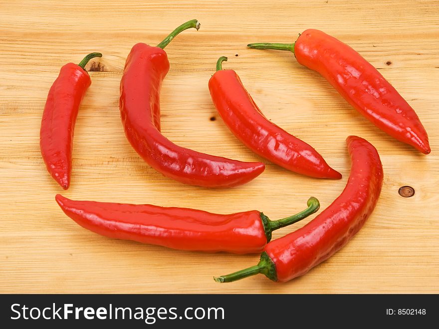 Red  peppers
