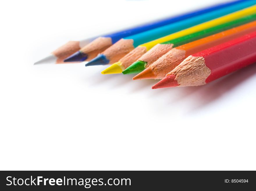 Coloured pencils