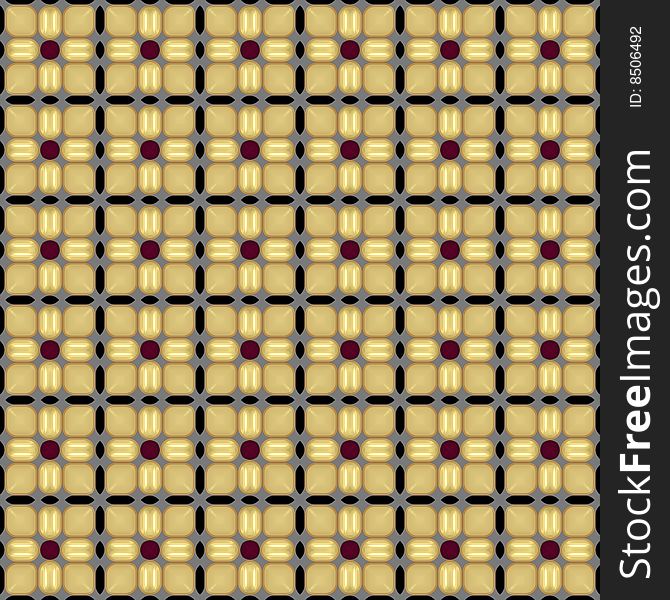 Corn square pattern