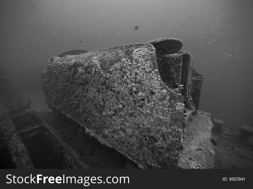 Wreck Thistlegorm 1941 taken in the red sea. Wreck Thistlegorm 1941 taken in the red sea.