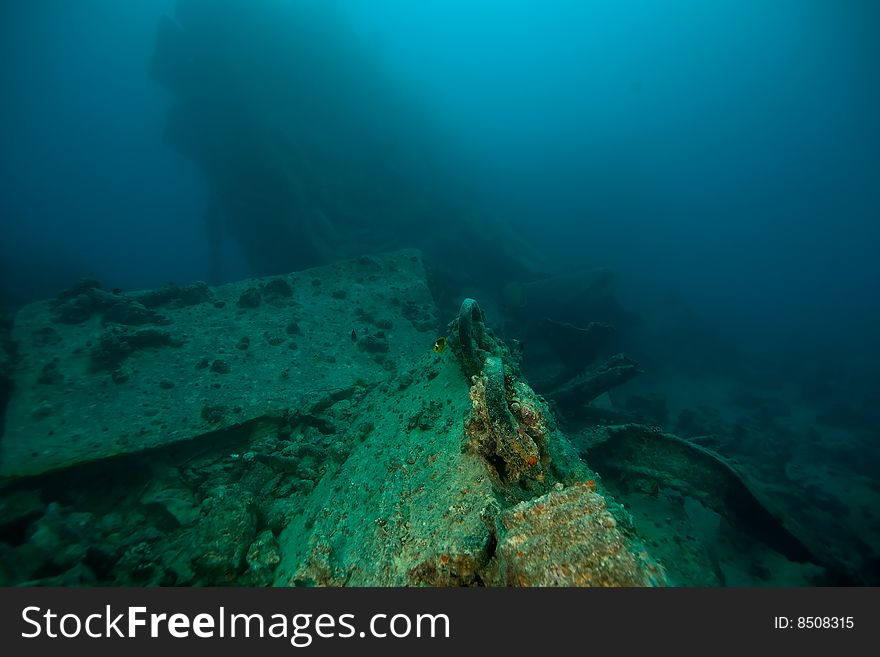 Wreck Thistlegorm 1941 taken in the red sea. Wreck Thistlegorm 1941 taken in the red sea.