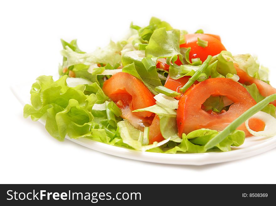 Fresh Salad With Tomato