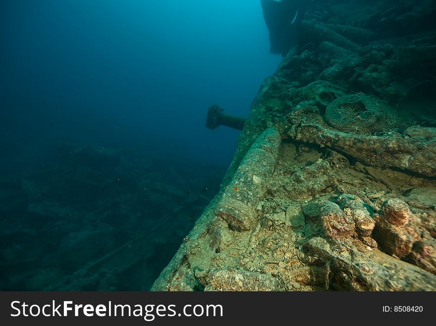 Wreck Thistlegorm 1941 taken in the red sea. Wreck Thistlegorm 1941 taken in the red sea.