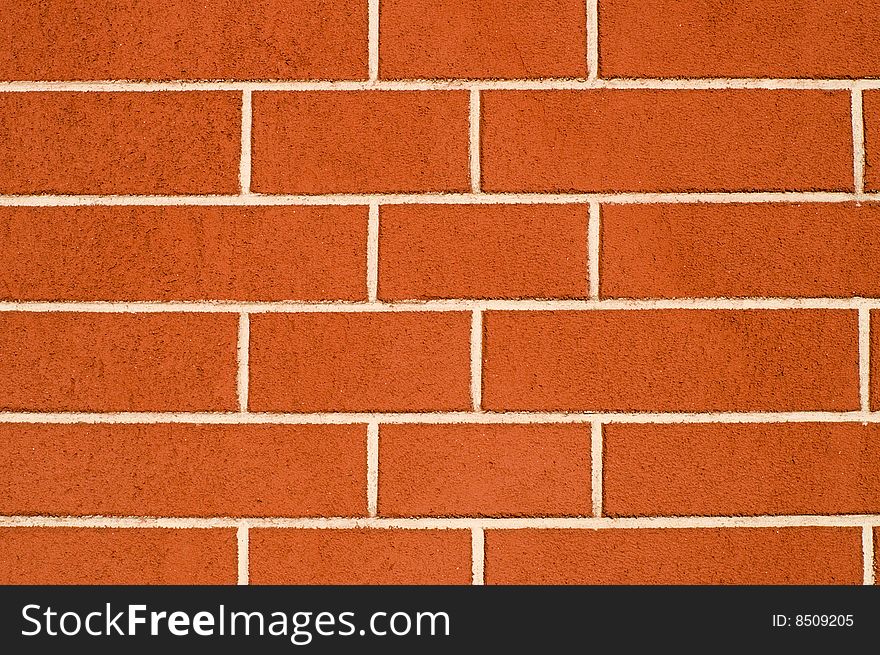 Abstract brick wall background. Close up.