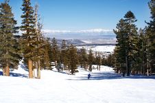Mammoth Mountain Skier Stock Photography
