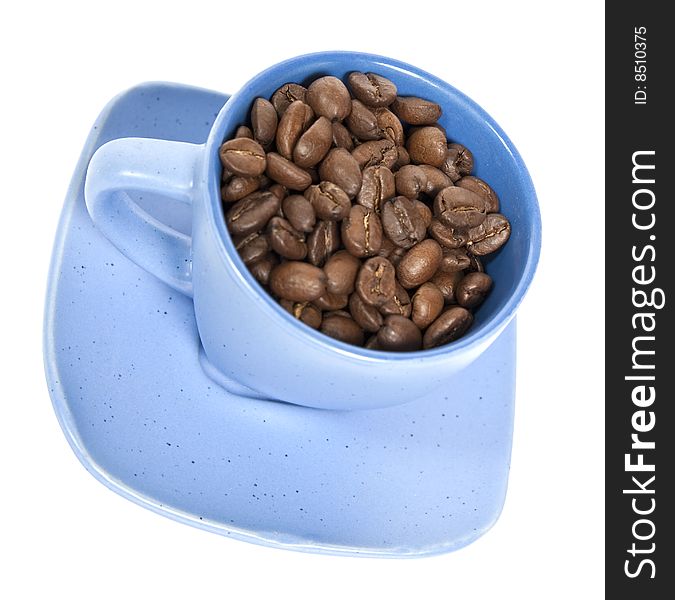 Cup With Coffe Beans