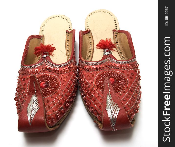 Red Indian Sandals