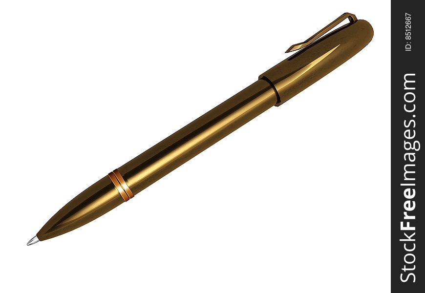 Gold pen