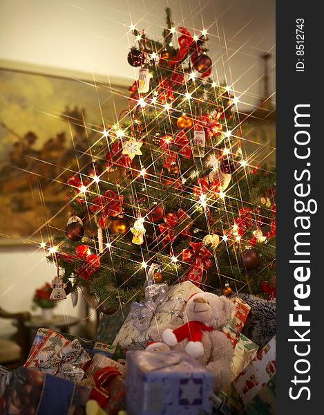 Christmas tree  new year germany