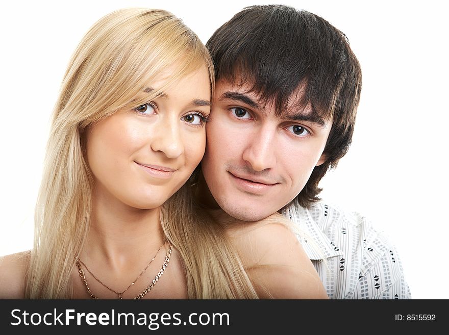 Young Couple Man And Woman