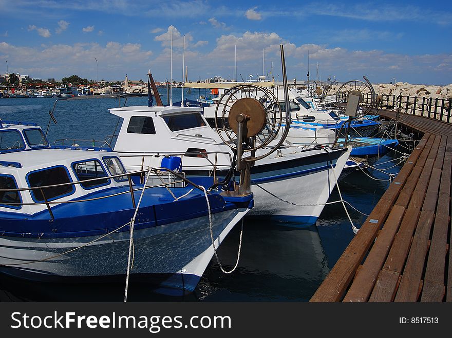 Small fishing village on Cyprus. Small fishing village on Cyprus