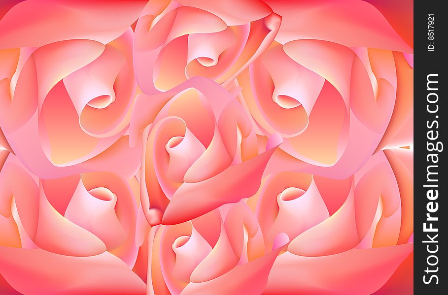 Beautiful abstract flower background for design