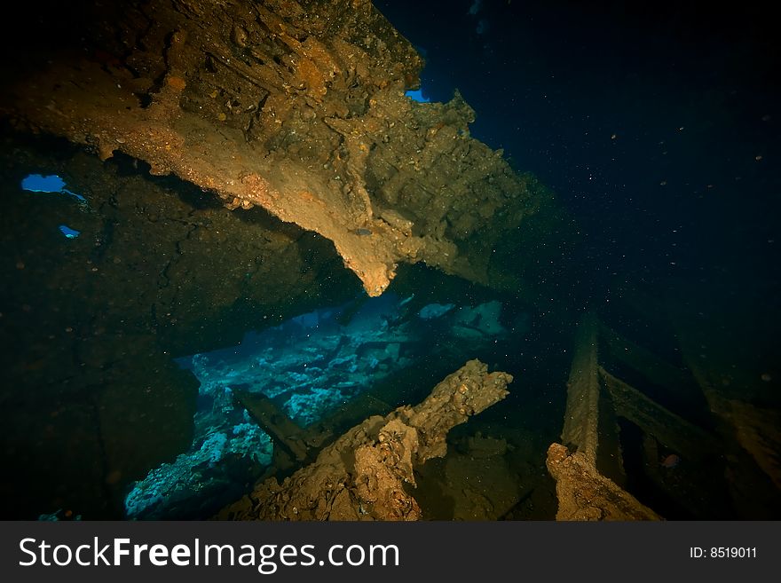 Wreck Dunraven 1876 taken in the red sea.