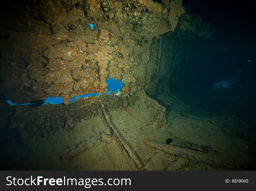 Wreck Dunraven 1876 taken in the red sea.