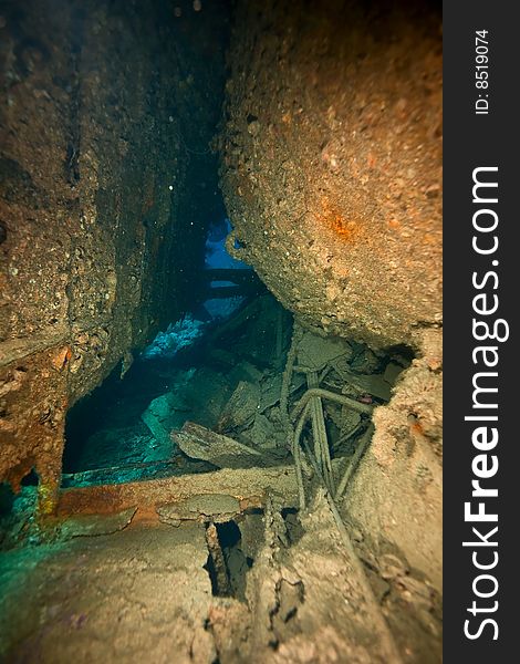 Wreck Dunraven 1876 taken in the red sea. Wreck Dunraven 1876 taken in the red sea.