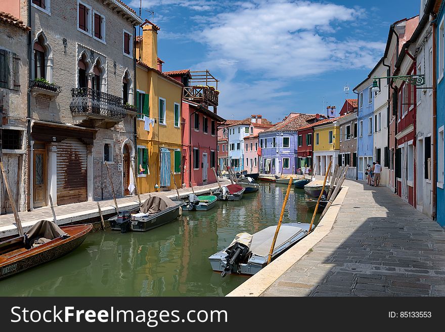 Canali Di Venezia, Burano, Italy