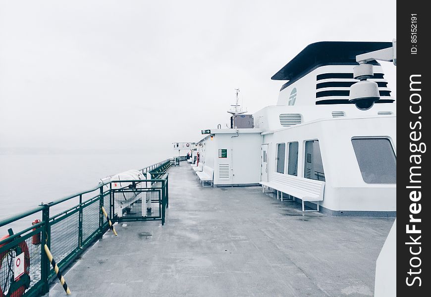 Deck Of Ferryboat