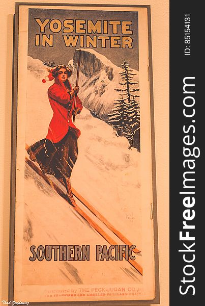 Yosemite In Winter Poster