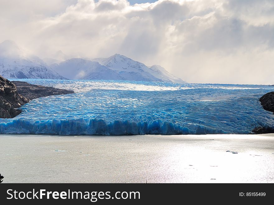 Glacier Meeting Ocean