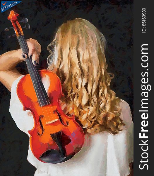 Violin Woman - ID: 16218-130700-3238