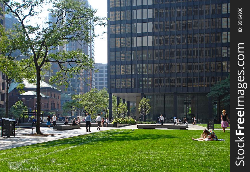 Park in Toronto Financial District