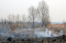 Burning Earth. Stock Photo Burning Earth. Stock Photo
