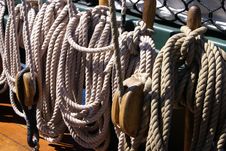 Sail Rigging 1 Royalty Free Stock Images