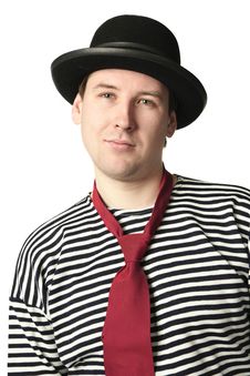 Funny Looking Guy Isolated On White Stock Photo Funny Looking Guy Isolated On White Stock Photo