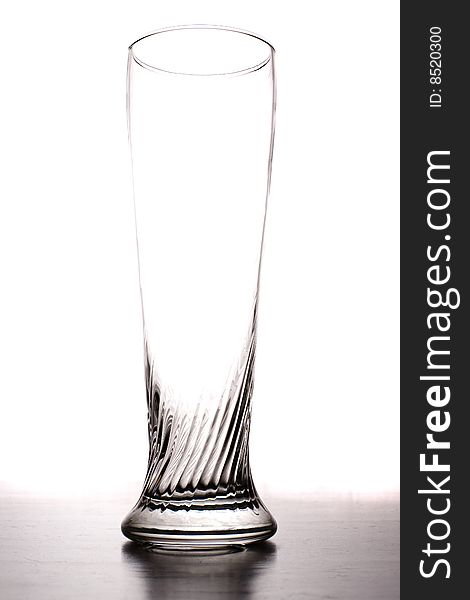 One Large Water glass with backlight. One Large Water glass with backlight