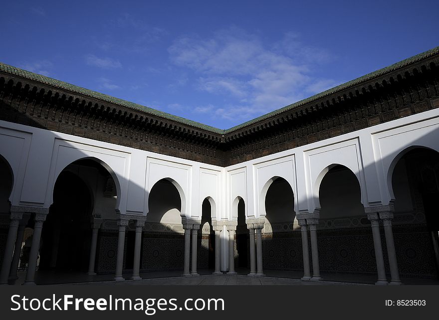 Arch Architecture In Mosque Temple