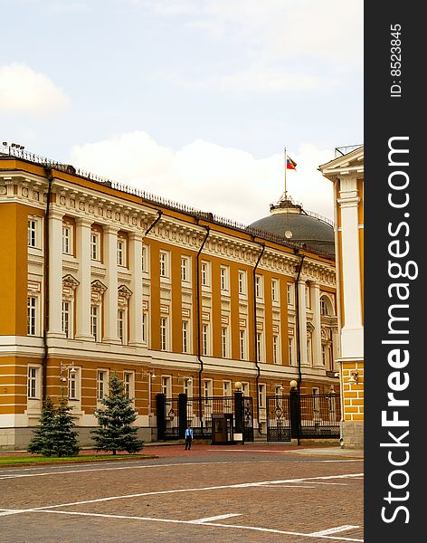 Building of the government in the Moscow Kremlin. Building of the government in the Moscow Kremlin