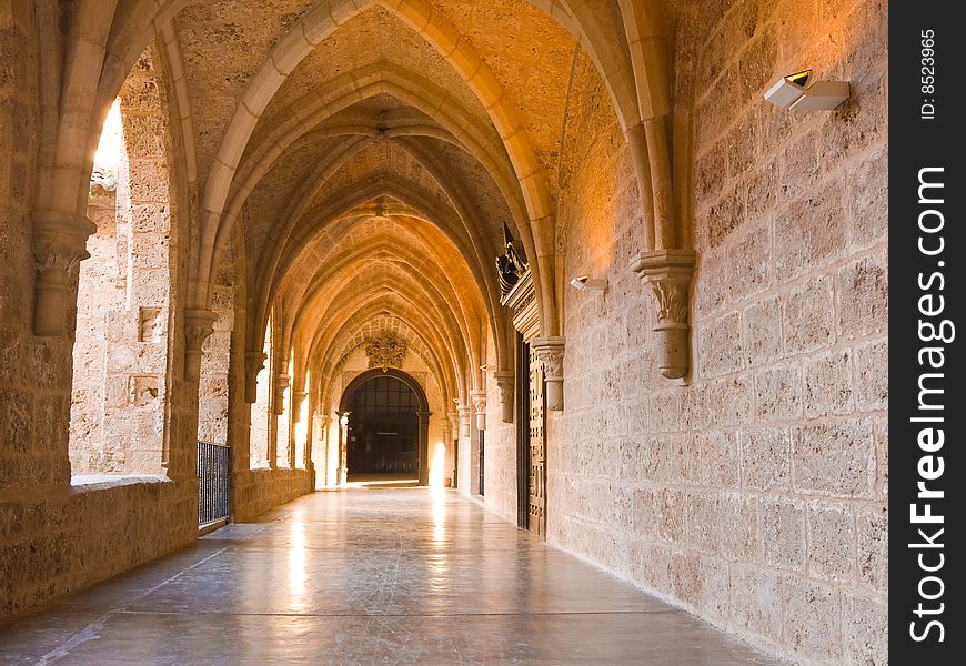 Monasterio de Piedra, Zaragoza, Spain. Monasterio de Piedra, Zaragoza, Spain