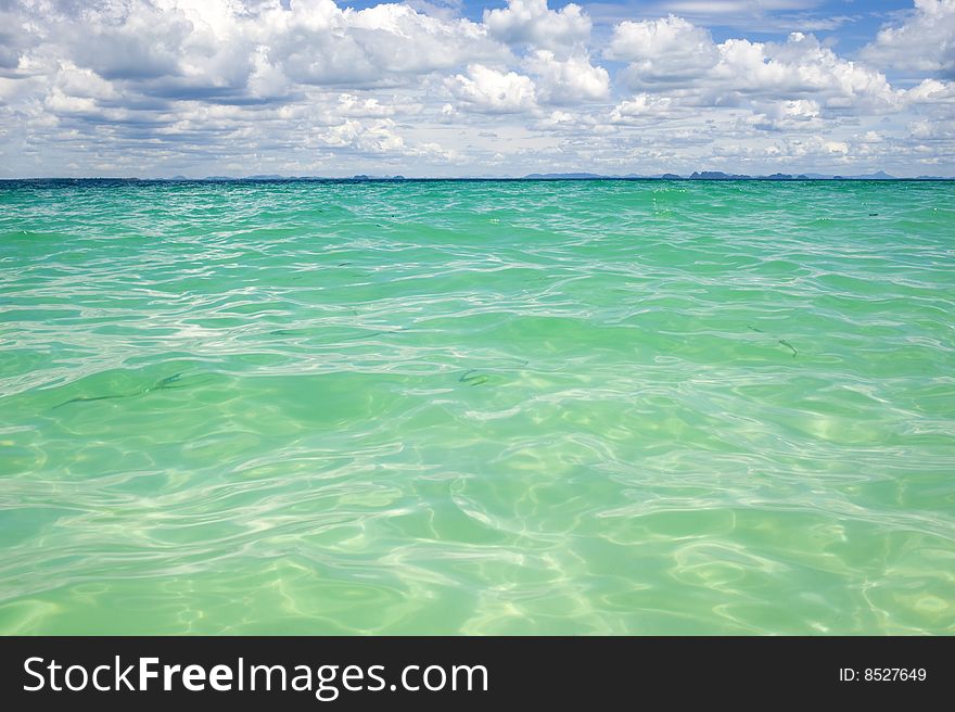 Clear Andaman sea near Koh Tub, Thailand. Clear Andaman sea near Koh Tub, Thailand