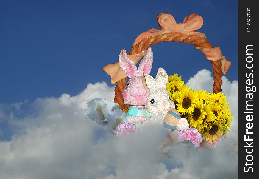The combination of a few photographs - an exhibition of Easter.