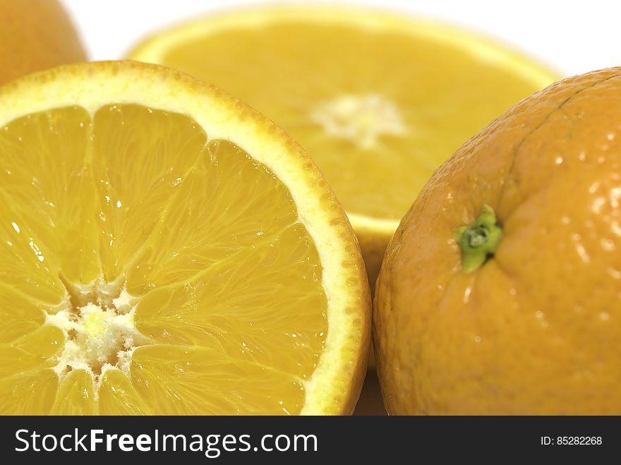 Orange Sliced Fruit