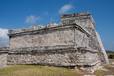 El Castillo Temple At Tulum Stock Photo El Castillo Temple At Tulum Stock Photo