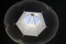 Decorated Skylight Royalty Free Stock Image Decorated Skylight Royalty Free Stock Image