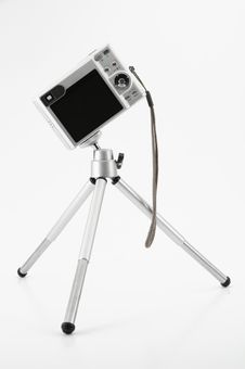 Camera On Tripod Stock Photography Camera On Tripod Stock Photography