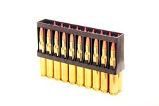 Gold Bullets Royalty Free Stock Image