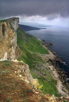 Gad Cliffs - Dorset Coast, England Royalty Free Stock Photos Gad Cliffs - Dorset Coast, England Royalty Free Stock Photos