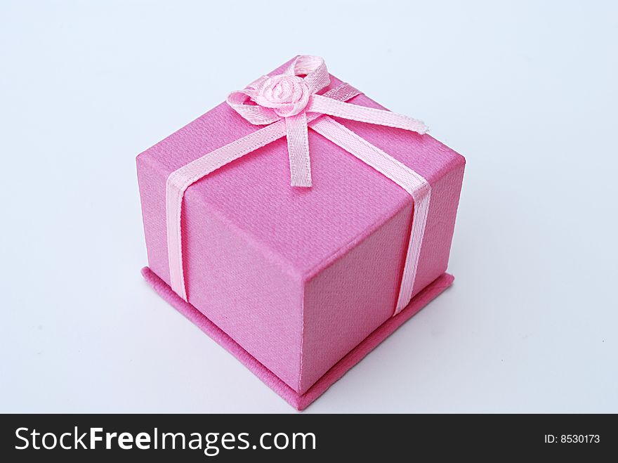 The only way to find out what is inside this pink box is to open it up. The only way to find out what is inside this pink box is to open it up.