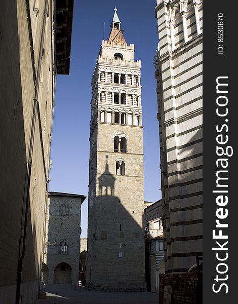 Pistoia, little medieval town in Tuscany, Italy. Pistoia, little medieval town in Tuscany, Italy