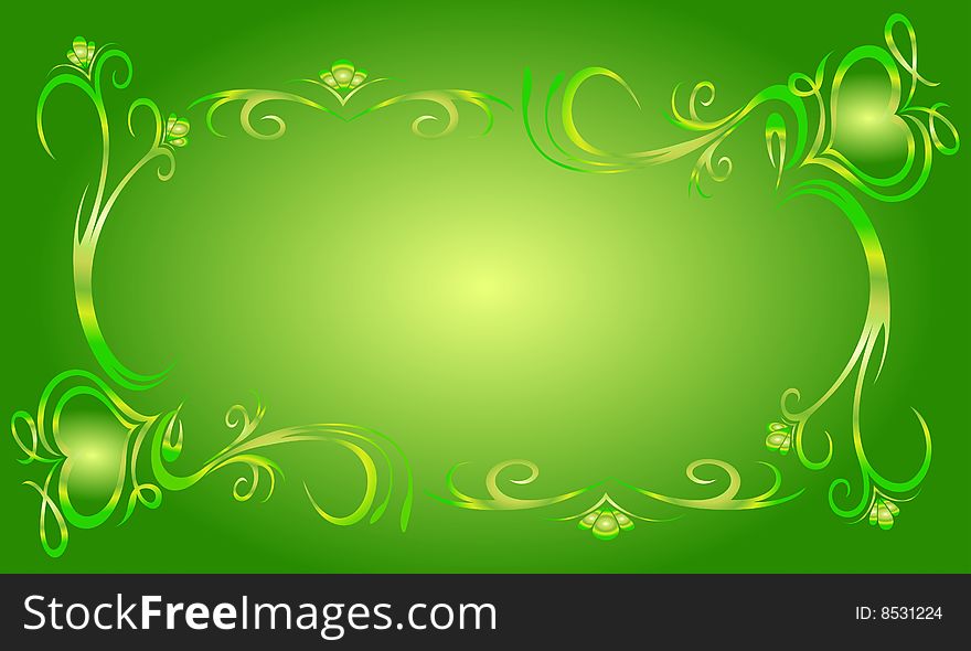 Beautiful abstract flower background for design