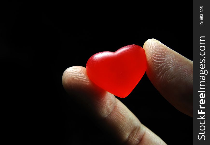 Red heart in finger, lowkey. Red heart in finger, lowkey
