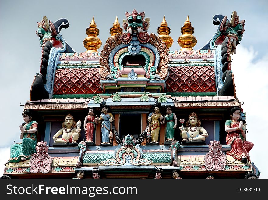 Singapore: Sri Mariamman Hindu Temple