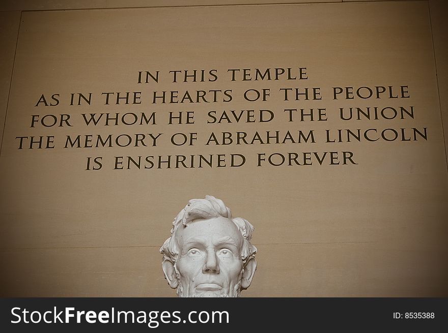 Abraham Lincoln memorial